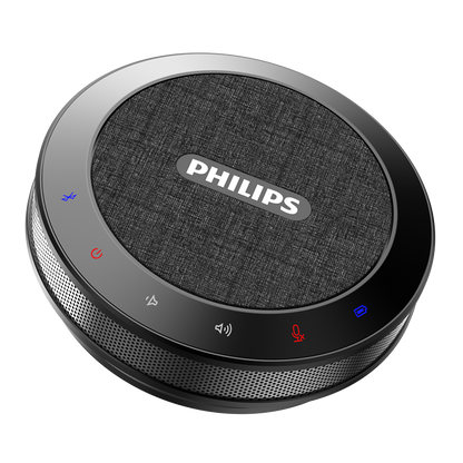 Philips PSE0401 Portable Speakerphone | Best Speaker for Conferences, Remote Work, and Online Meetings.